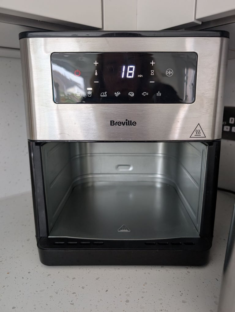 Breville XL 9L air fryer large capacity Stainless Steel