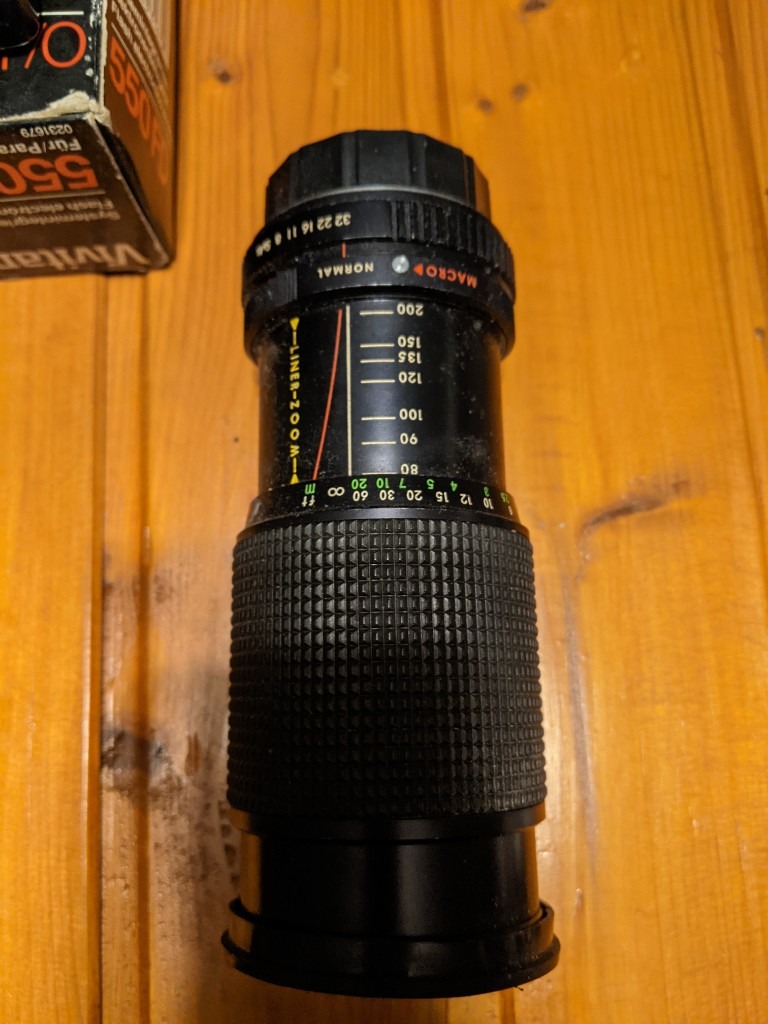 Super-Paragon 80-200mm f/4.5 Auto-Tele PMC Macro Zoom Lens