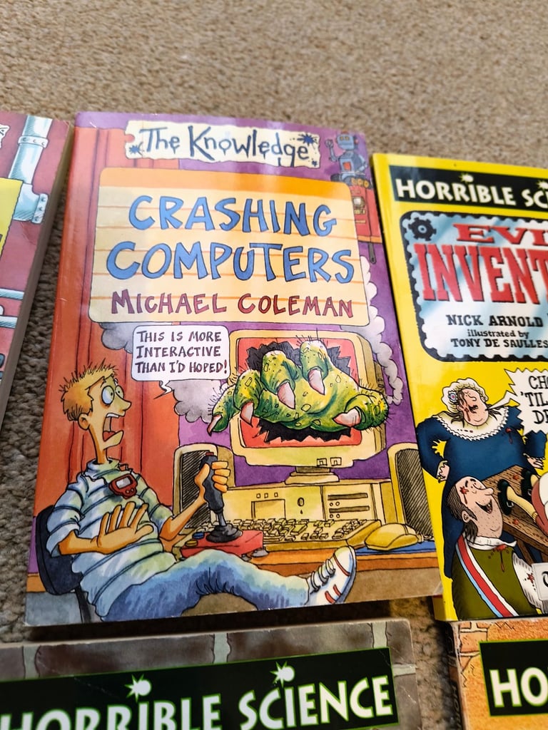 Horrible science, Horrible Geography and Histories , The Knowledge and Murderous Maths