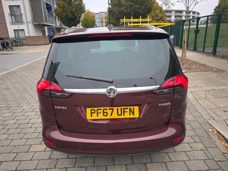 2018 VAUXHALL ZAFIRA 1.4 PETROL TURB 7 LEATHER SEATS /SAT/NAV/SRI MODEL/ galaxy/estima/ Sharon 