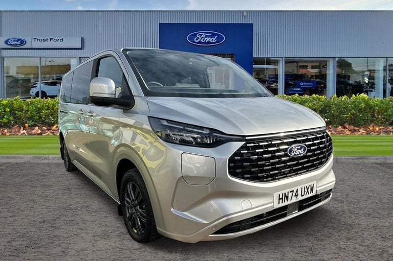 2024 Ford Tourneo Custom 340 Titanium AUTO L2 LWB 9 Seat Minibus FWD 2.5 PHEV 232ps Low Roof, AIR...