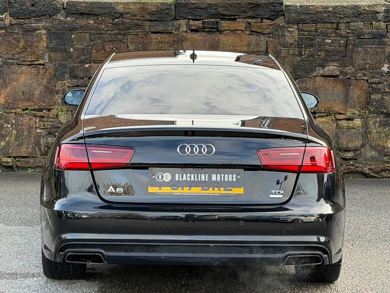 2017 Audi A6 Saloon 2.0 TDI ultra Black Edition S Tronic Euro 6 (s/s) 4dr SALOON Diesel Automatic