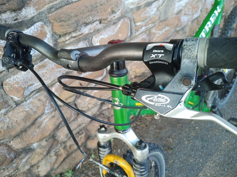 Trek VRX300 26er Large Vintage Retro Mountain Bike Full Suspension Light Weight XT