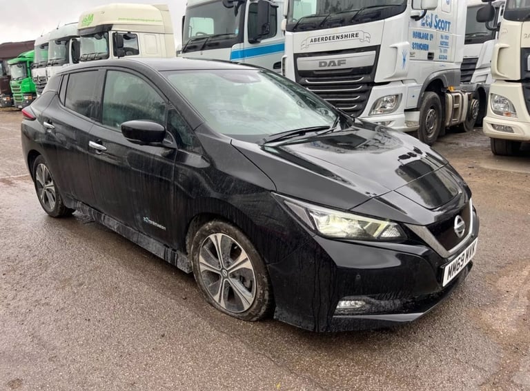 2020 NISSAN LEAF TEKNA ELECTRIC AUTO DAMAGED SALVAGE