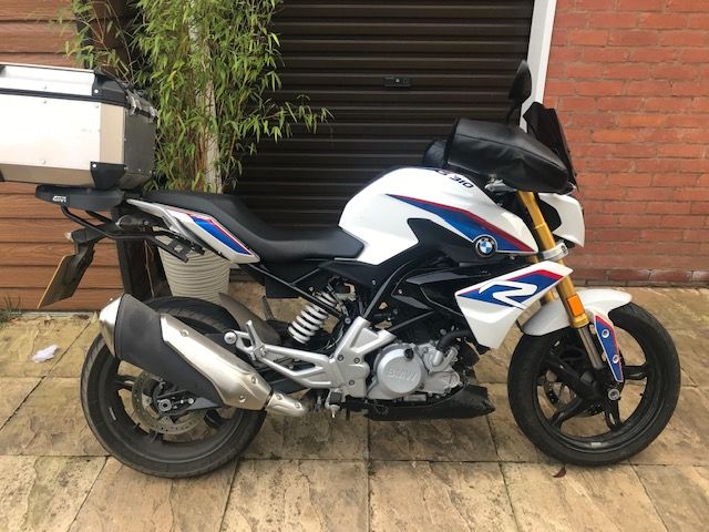 image for BMW, G310, 2021, 313 (cc):One owner:Givi Aluminium Top Box and Screen:Excellent 