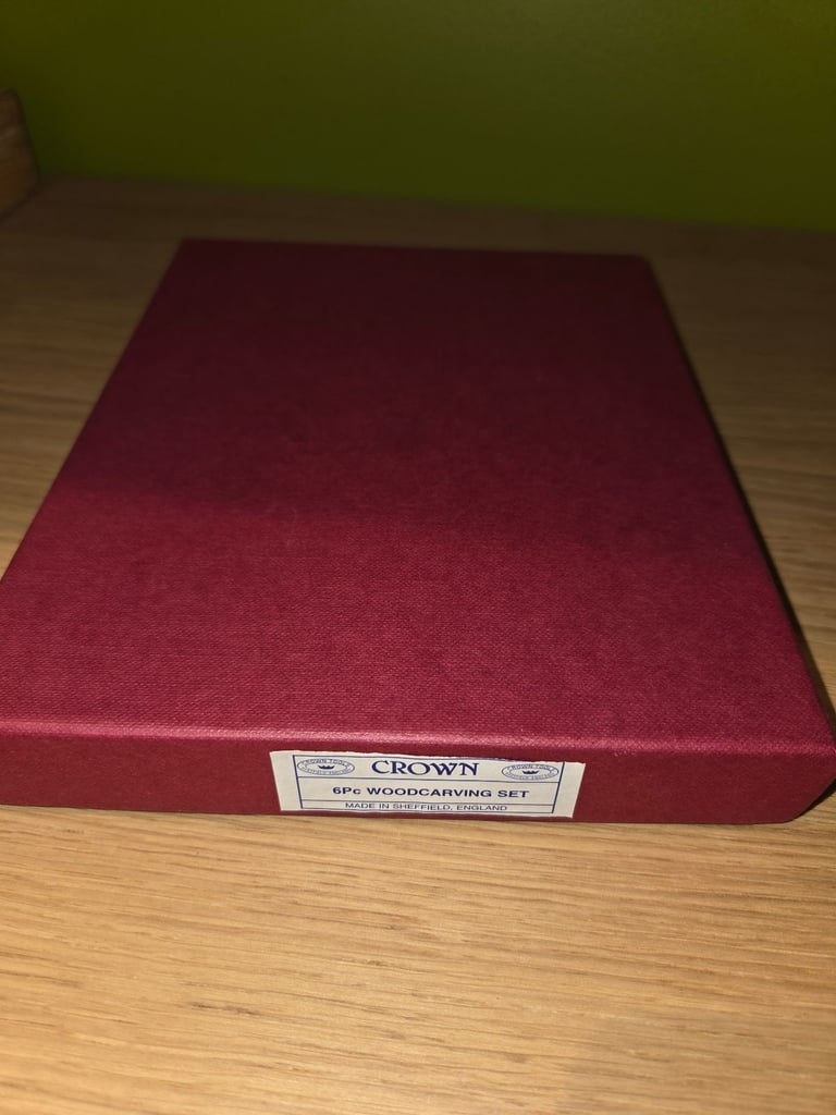 6 Crown woodcarving chisel set lathe Axminster wood turning