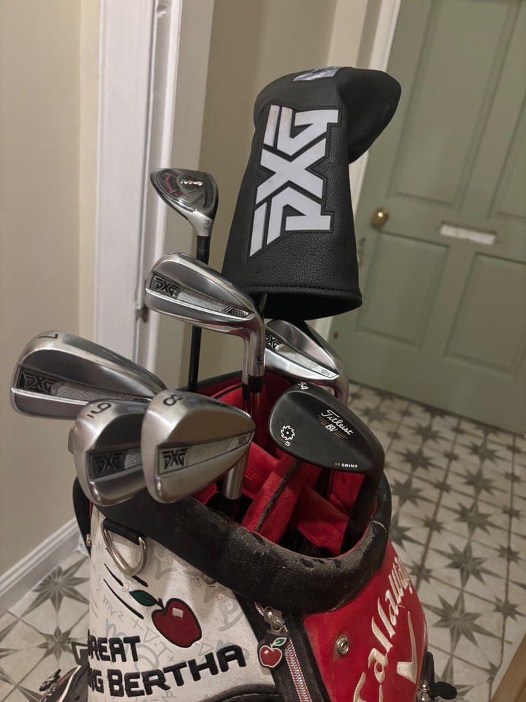 Men’s Full Golf Set - PXG / Callaway / TaylorMade / Titleist & Bag Included