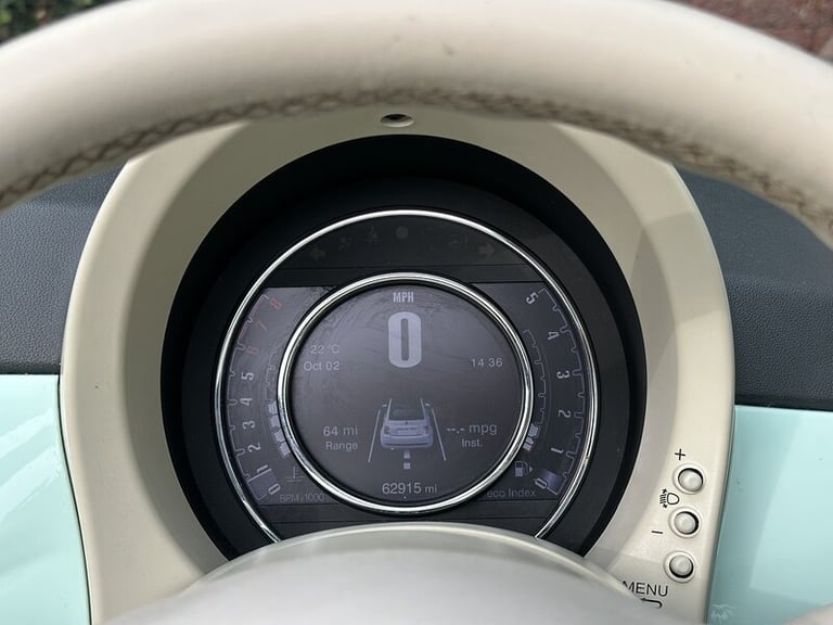 2015 Fiat 500C TwinAir Lounge Convertible Petrol Manual