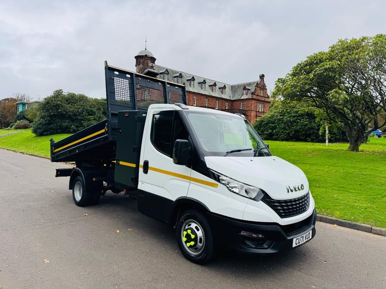 2021 (71) IVECO DAILY 2.3 35C14 DROPSIDE TIPPER TRUCK + TOOL POD 