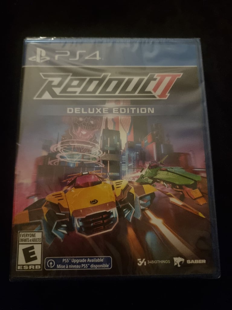 Brand New Sealed Redout 2: Deluxe Edition PS4 PS5 Upgrade ESRB PlayStation 4 5