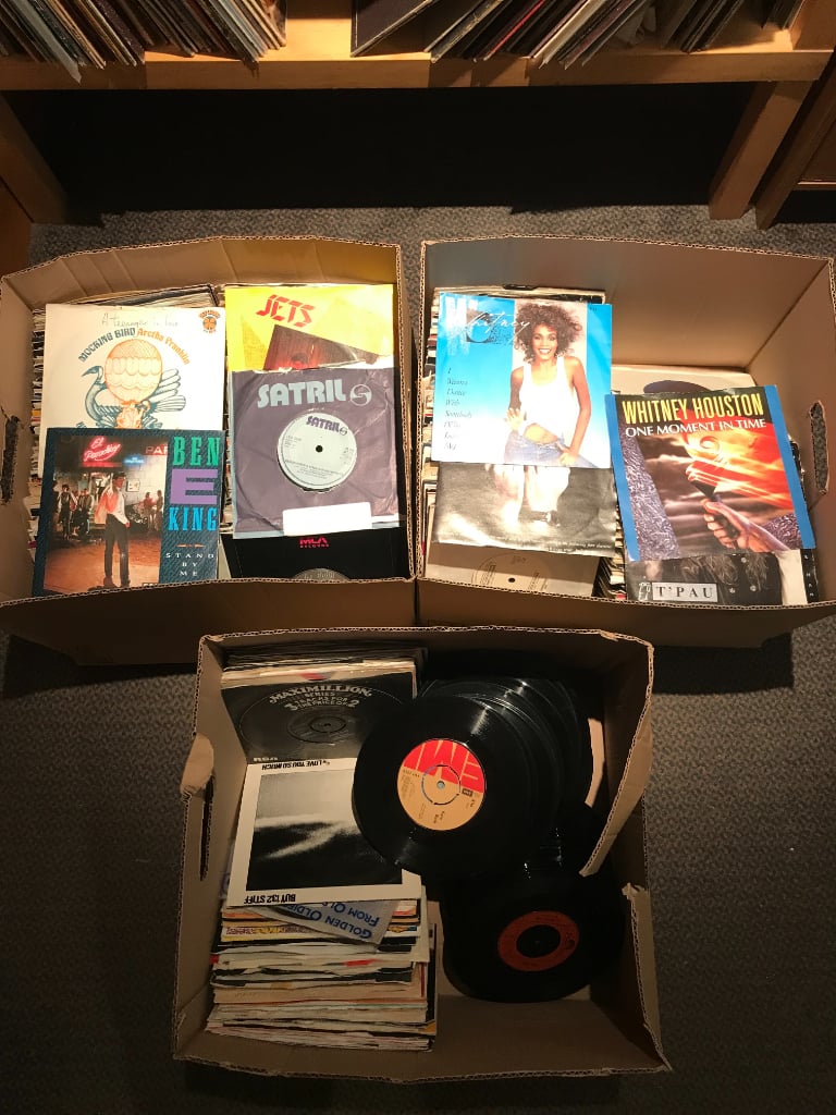 Vinyl Records for sale, over 500 singles!