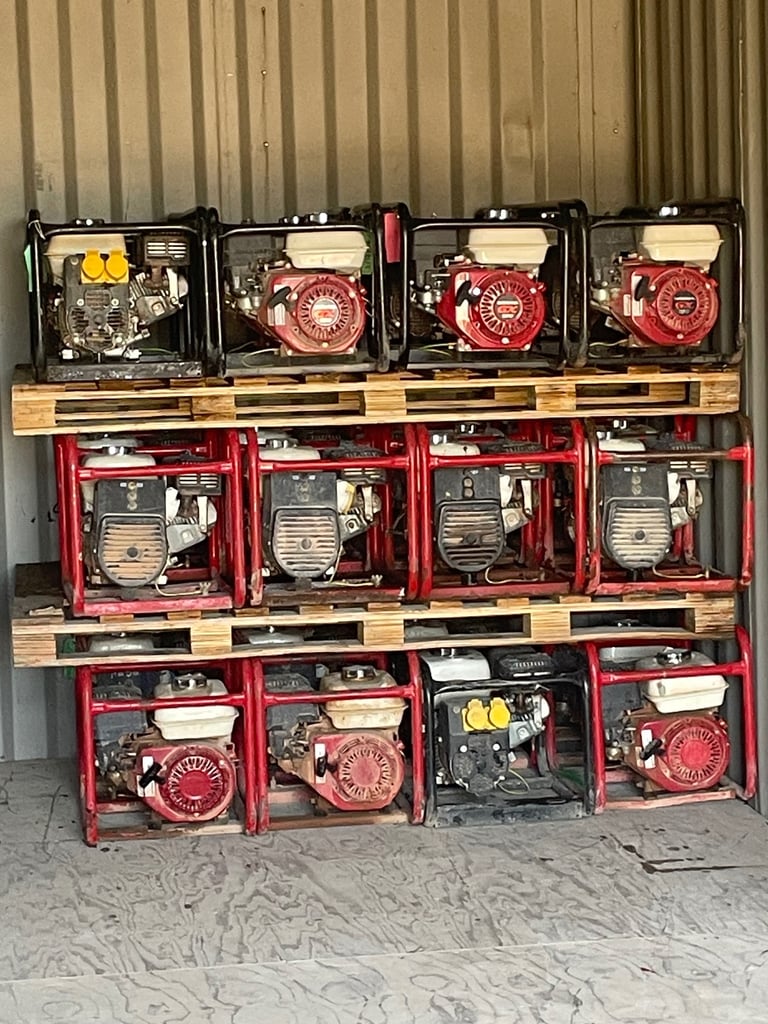 Stephill Generators! Honda GX 160 2.7kva. 110v LOTS AVAILABLE! BARGAIN PRICES!!