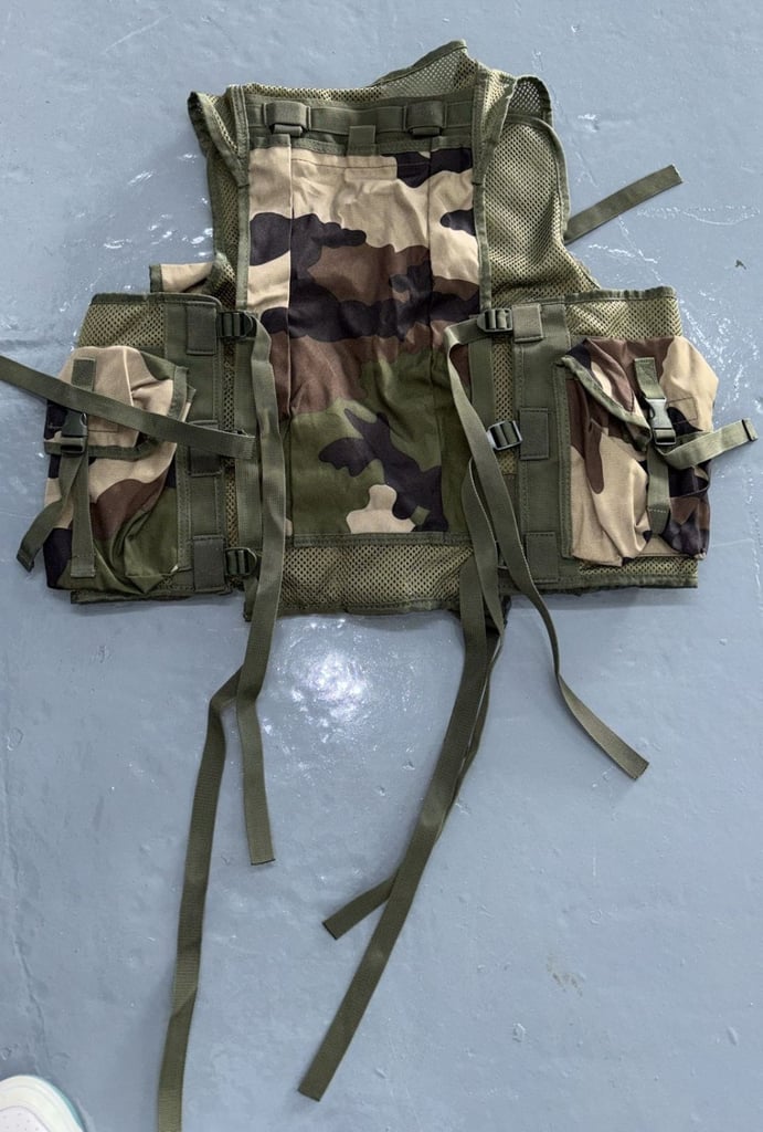 Mil-Tec 9 Pockets Tactical Vest - CCE Camo