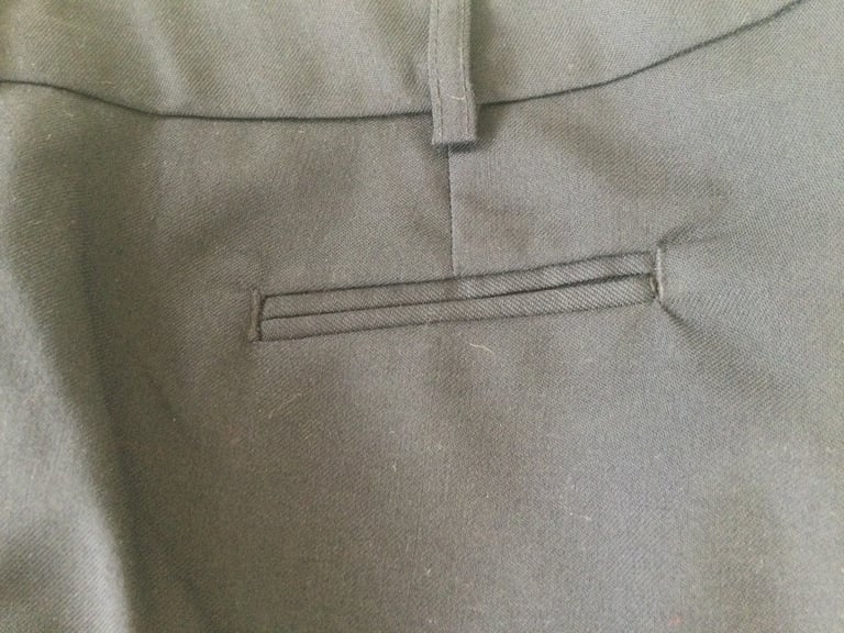 image for Ladies black trousers, size 18.