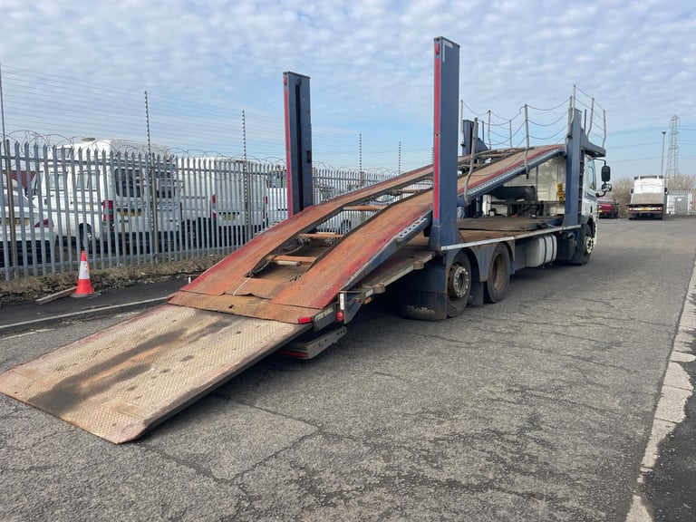 2013 DAF 7 CAR TRANSPORTER 310 BELLE 26 TON HGV RECOVERY TRUCK MAY 2026 TEST