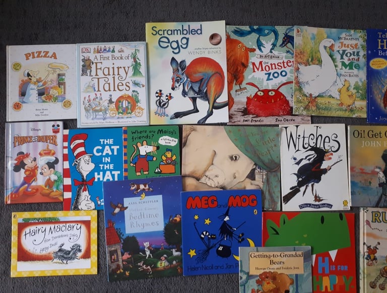 Children Book Bundle, Lots of Children's' Reading Books, Learning Fairy Tales Bedtime Stories