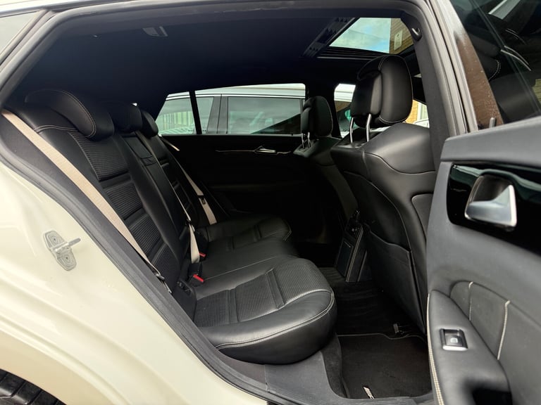 2017 17 MERCEDES BENZ CLS63 S AMG 5.5 V8 BI-TURBO 585 BHP SHOOTING BRAKE WHITE