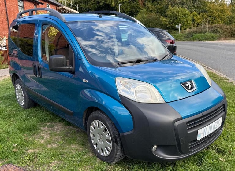 Peugeot Bipper Tepee 2011 1.2L Diesel £35 a Year Tax, A/C, Towbar