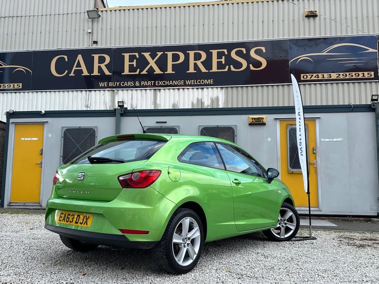 2013 SEAT Ibiza 1.4 Toca Sport Coupe Euro 5 3dr HATCHBACK Petrol Manual