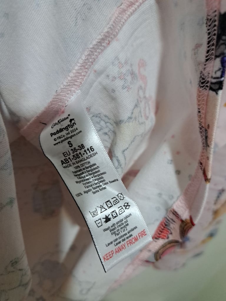 Cath Kidston paddington miffy pyjama sets 