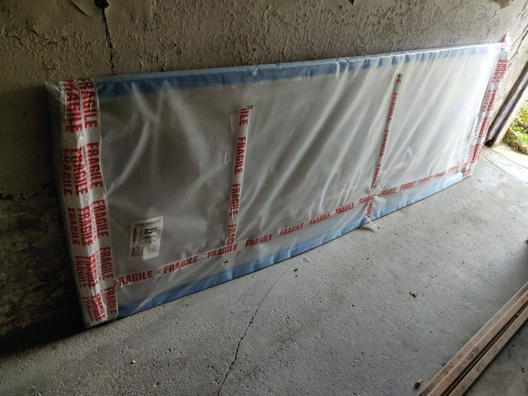 Brushed Stainless Steel Sheet for Splashback, Worksurface Cover, Wall Protector or Storage Box Roof