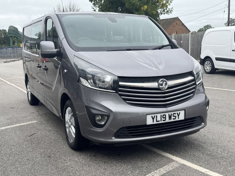 2019 Vauxhall Vivaro 1.6 CDTi 2900 BiTurbo ecoTEC Limited Edition Nav Crew Van Double Cab 5dr Di ...