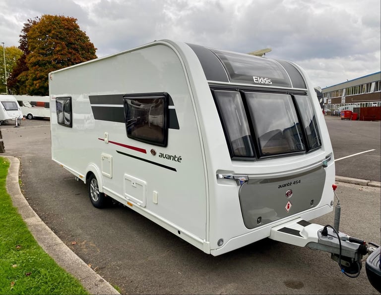 2020 Elddis Avante 454. 2 Berth. Island bed, Touring Caravan