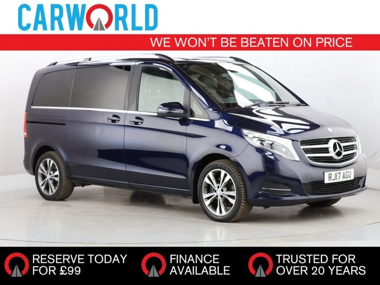 2017 Mercedes-Benz V-Class 2.2 V220d BlueTEC Sport MPV 5dr Diesel G-Tronic+ Euro 6 (s/s) 7 Seat (...