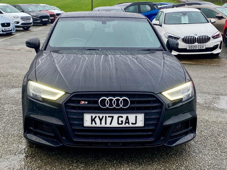 2017 Audi S3 2.0 TFSI Black Edition Hatchback 3dr Petrol S Tronic quattro Euro