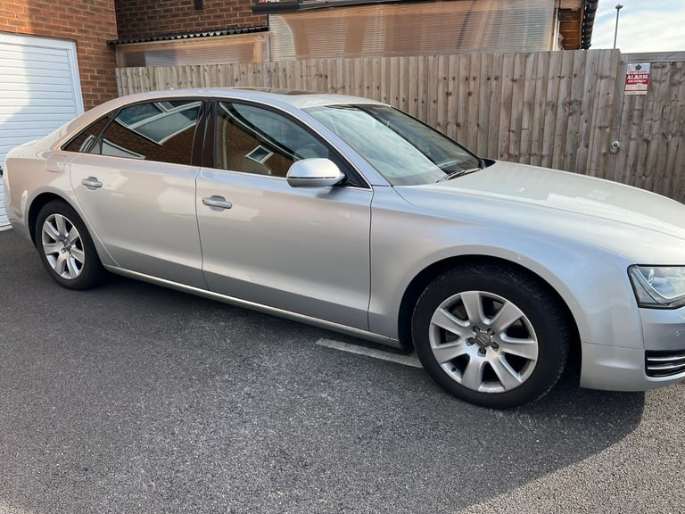 Audi A8 (LWB) 3.0 TDI V6 SE EXECUTIVE Silver Saloon 2013