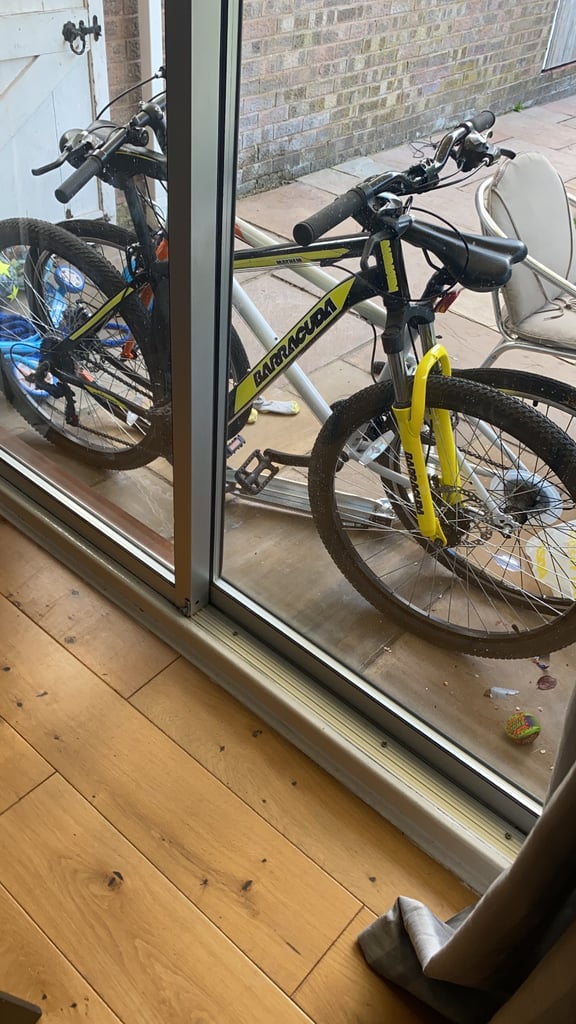Barracuda Mayhem mountain bike  M/L  black yellow 