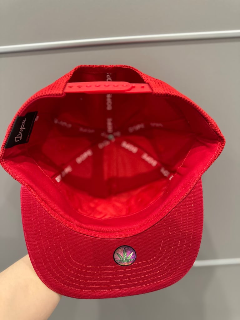 Dope hat red one size unisex