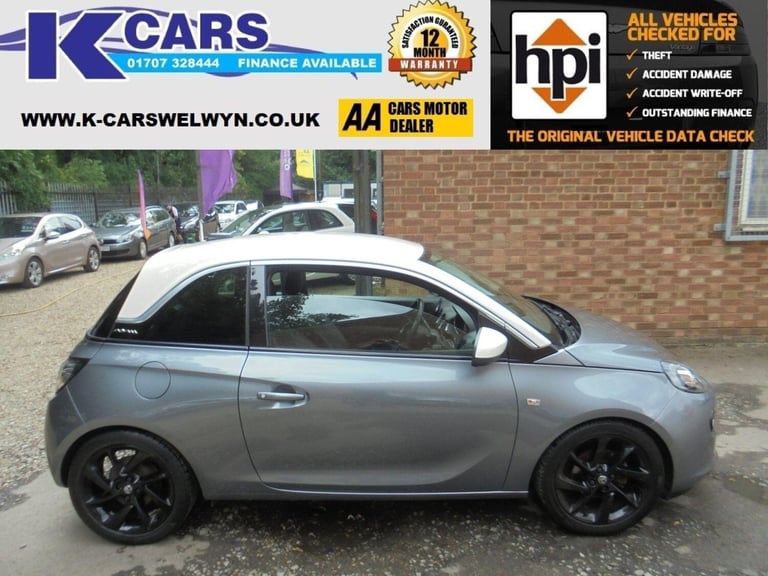 image for 2016 Vauxhall Adam 1.4i SLAM Euro 6 3dr HATCHBACK Petrol Manual