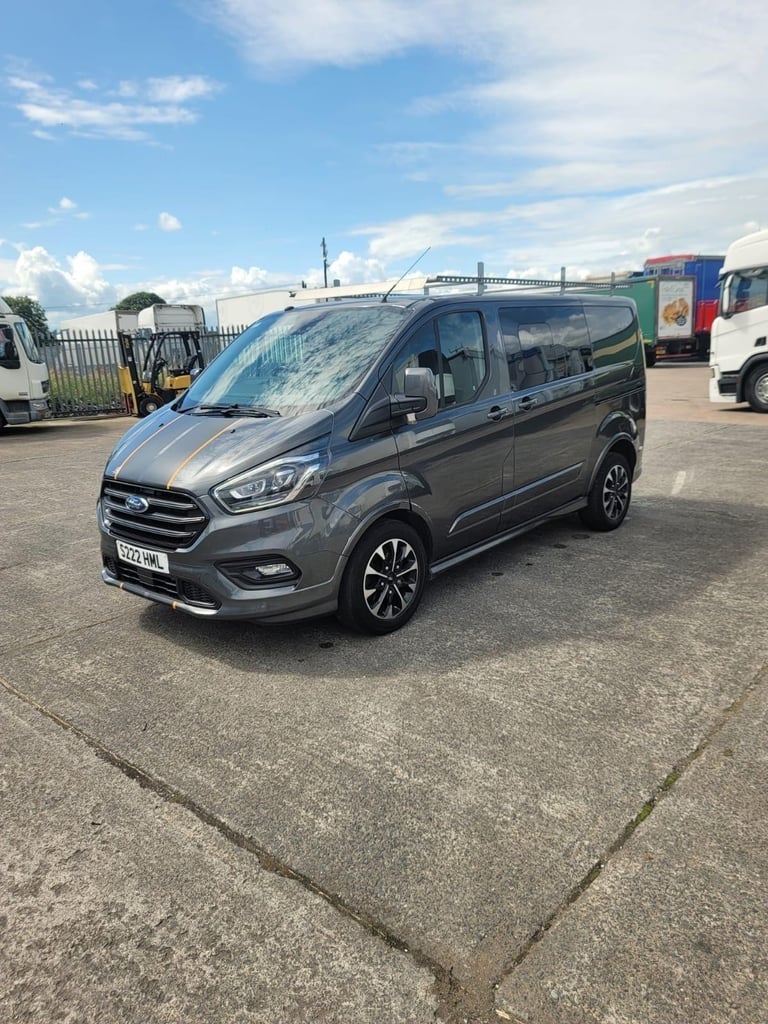 Ford transit custom sport crew van automatic Other