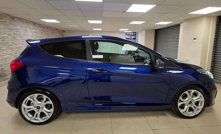 FORD FIESTA 1.0 T EcoBoost ST-Line Blue Manual Petrol WARRANTY 12 MONTHS MOT