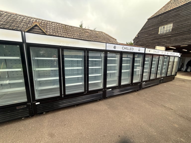 Commercial upright fridges or freezers cafe shop restaurant top quality 