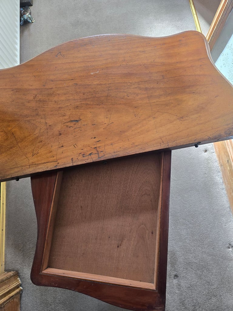 Victorian fold out card table