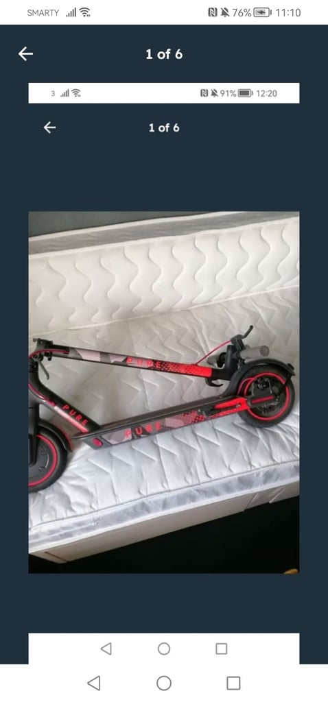 Pure mi electric scooter for sell 