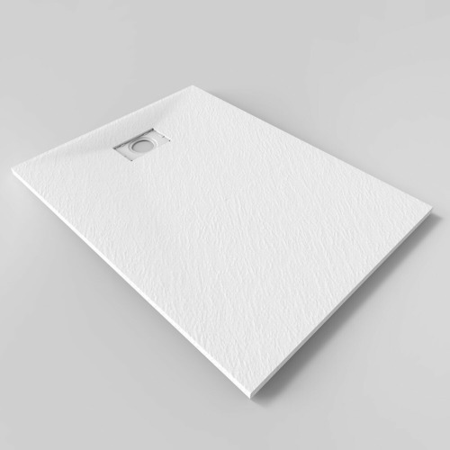 image for New Anti Slip Stainless Steel Strip Cover Shower Tray +Waste 1200 x 900mm RRP £230 Our Price £150