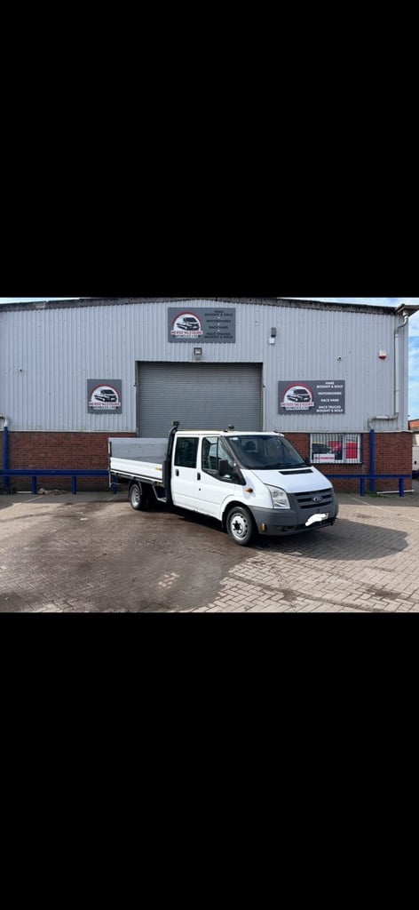 image for 2011 Ford Transit 350 DOUBLE CAB DROPSIDE PICK UP ONLY 51,000 MILES Chassis Cab Diesel Manual
