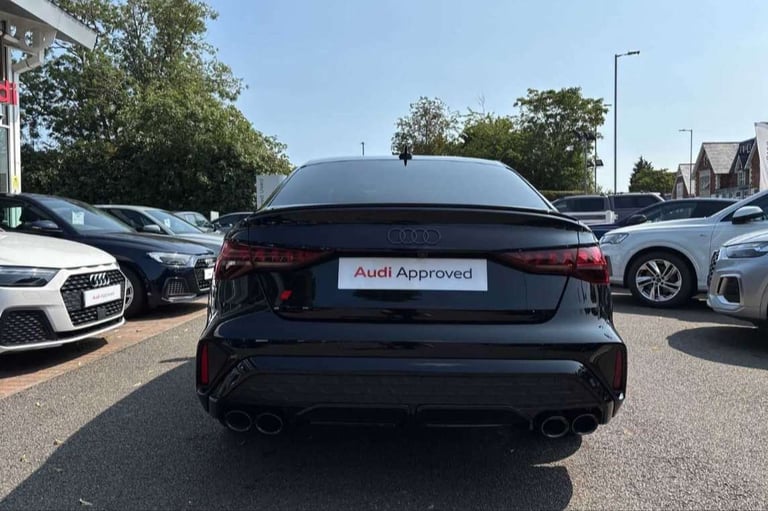 2025 Audi A3 S3 TFSI Black Edition Quattro 4dr S Tronic Saloon Petrol Automatic