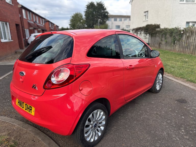 2010 Ford Ka 1.2 Zetec 3dr HATCHBACK Petrol Manual