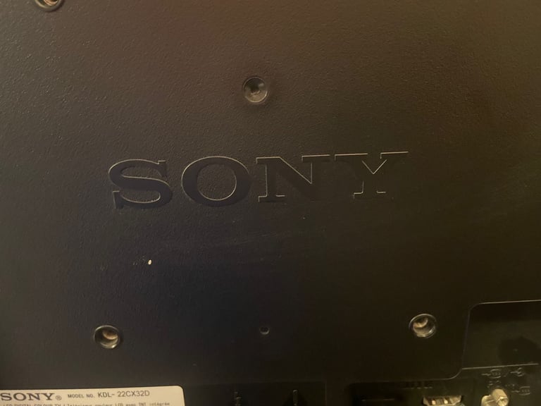 22” Sony LCD digital TV with remote (not smart)