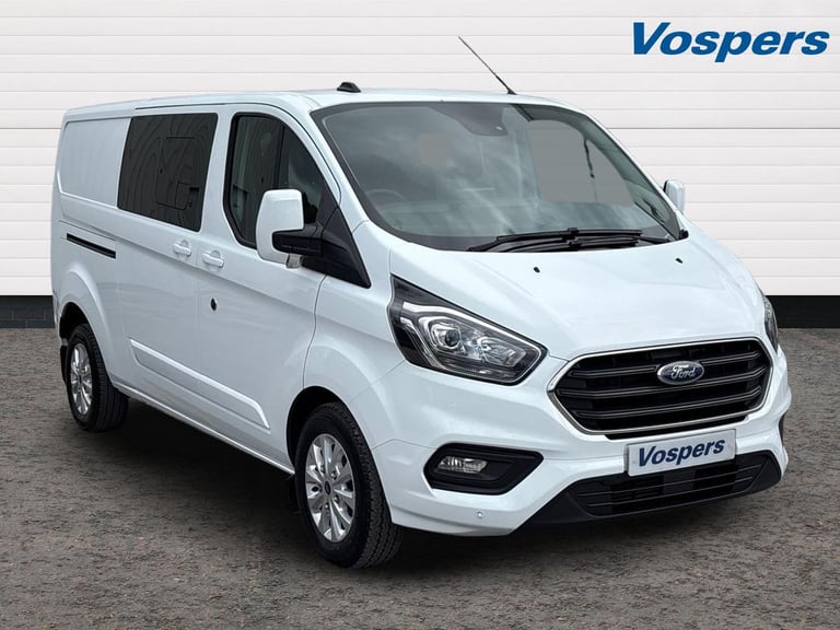 2022 Ford Transit Custom 2.0 EcoBlue 170ps Low Roof D/Cab Limited Van Auto Crew Bus Diesel Automatic