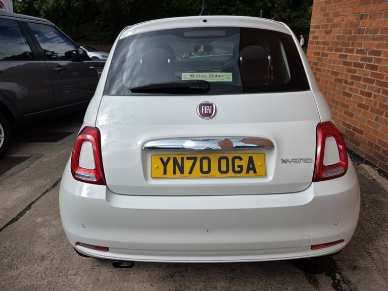 2020 Fiat 500 1.0 LOUNGE MHEV 3DR Manual WHITE Hatchback Petrol Manual