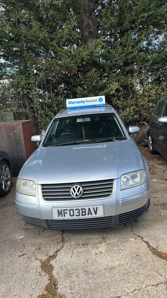 2003 Volkswagen Passat 1.9 SE TDI 100 5dr ESTATE Diesel Manual