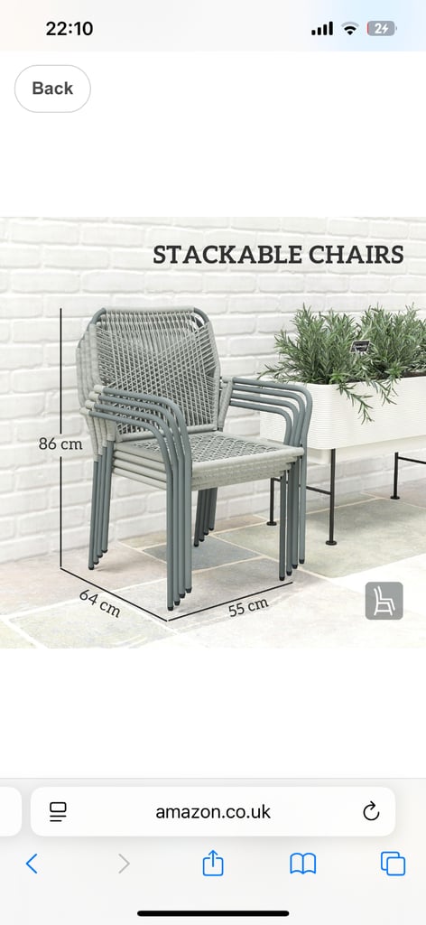 Brand new outdoor dining set