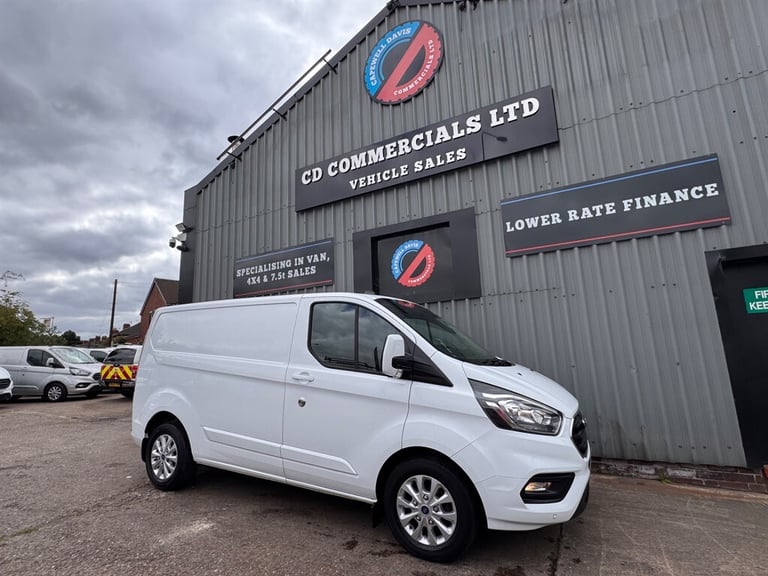 image for 2021 Ford Transit Custom 2.0TDCI 300 LIMITED ECOBLUE Automatic L1 H1 SWB Low Roof Panel Van Diese...