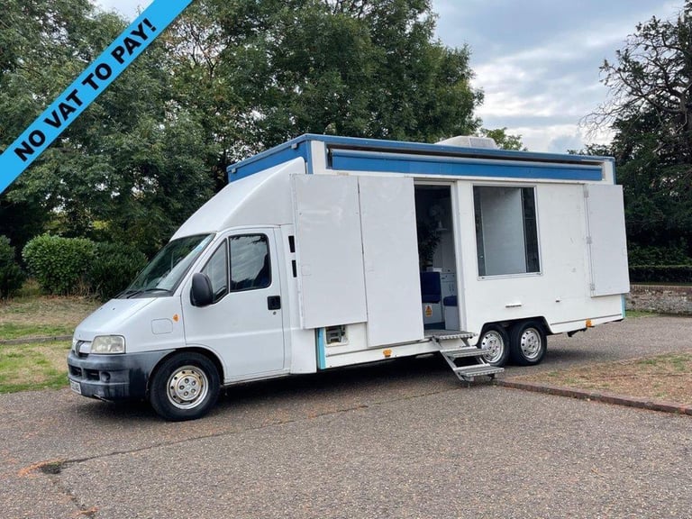 2002 52 PEUGEOT BOXER 2.8 350 LX HDI 126 BHP 6 WHEEL MOBILE OFFICE/  INCIDENT / D | in Heathrow, London | Gumtree