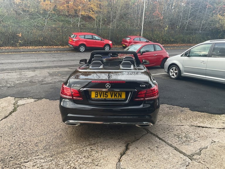2015 Mercedes-Benz E Class E250 CDI AMG Line 2dr 7G-Tronic CONVERTIBLE Diesel Automatic